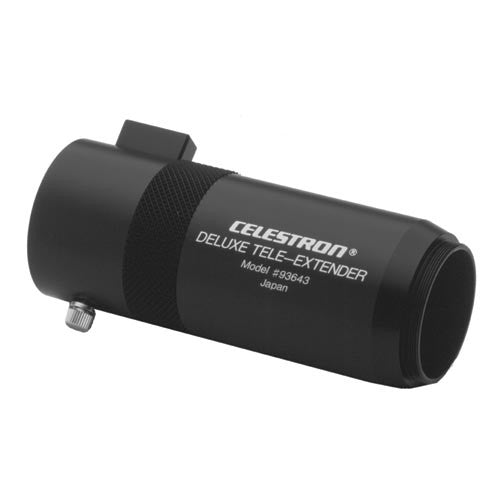 Celestron Deluxe Photographic Tele Extender 93643 - High-Quality Telescope Accessory for Astrophotography & Long-Distance Viewing | Perfect for Stargazing, Moon Photography & Wildlife Observation