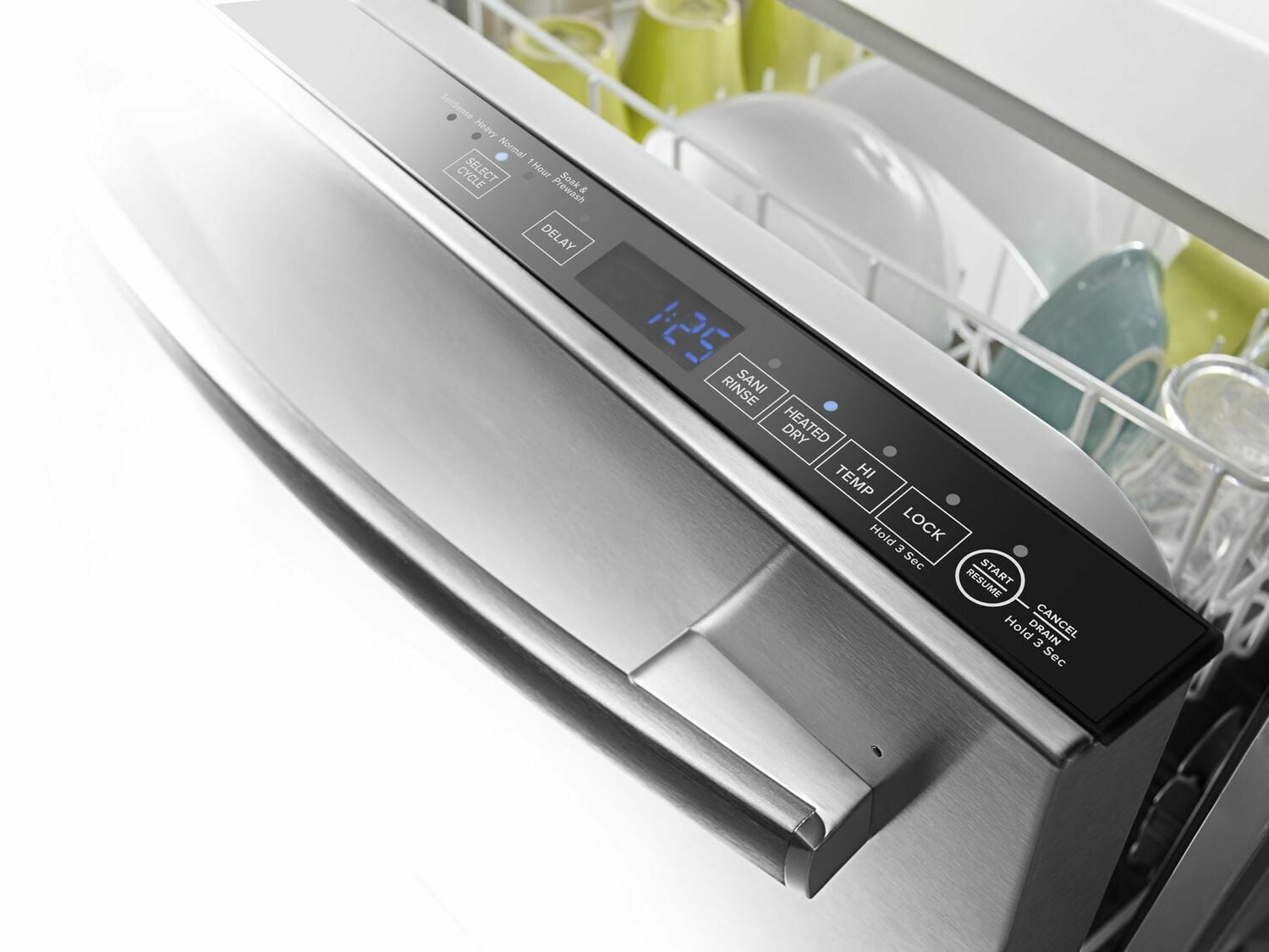 Amana ADB1500ADS Stainless Steel Dishwasher with Soilsense Cycle - Energy Efficient & Quiet for Large Families and Busy Kitchens