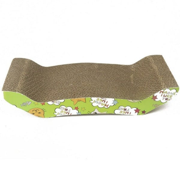 Here Kitty Cardboard Cat Scratchers - Durable Cat Scratching Pad for Indoor Cats - Perfect for Furniture Protection & Cat Nail Care - Great for Playtime & Stress Relief