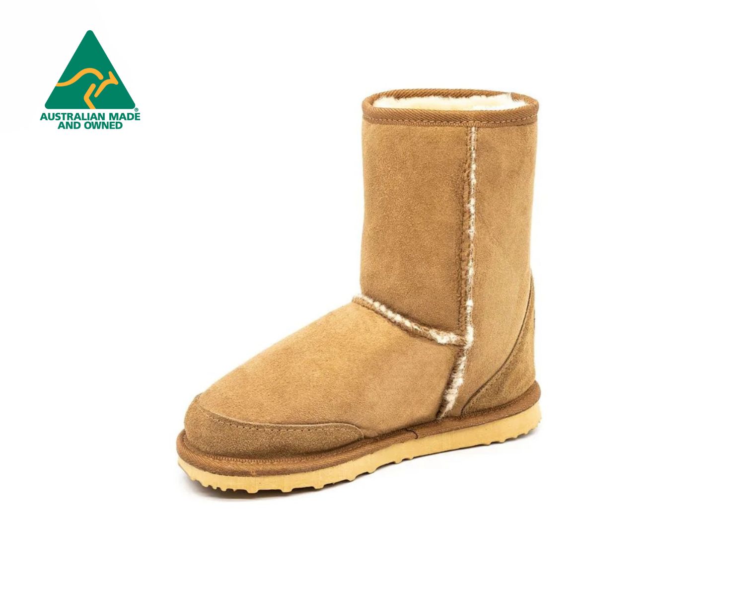 Classic Mid UGG Boots for Women - Genuine Sheepskin Winter Boots with Comfortable Cushioning | Perfect for Cold Weather, Snow Days & Cozy Indoor Wear