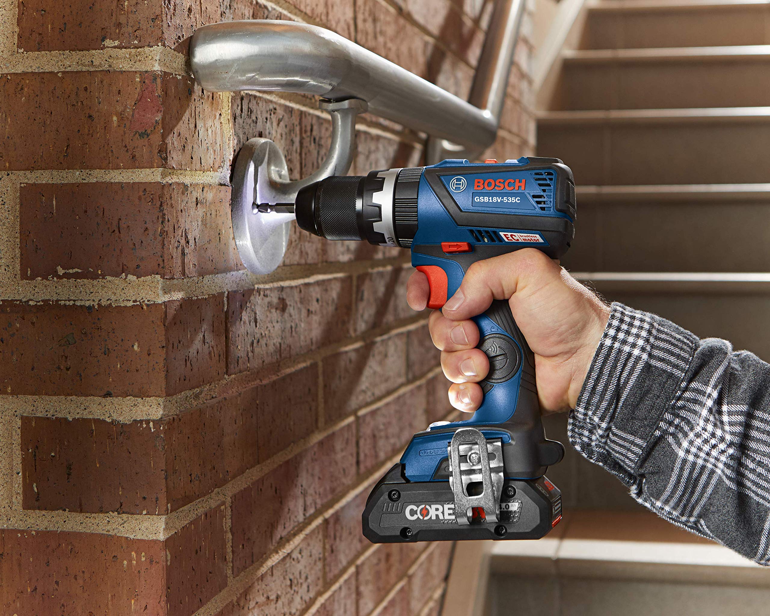 BOSCH GXL18V-251B25 18V 2-Tool Combo Kit with 1/4
