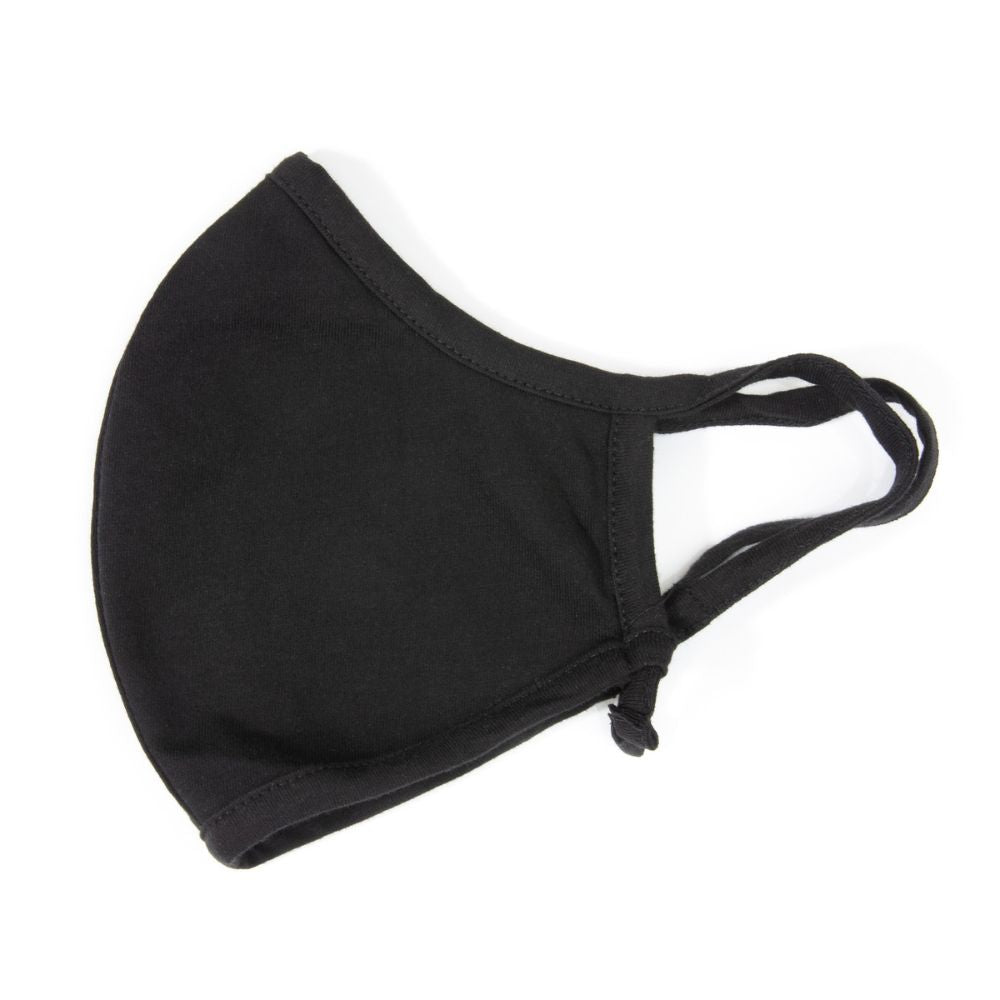 212 Performance CFM 05 000 Washable Cotton Face Mask with Adjustable Ear Straps - Black - Comfortable & Breathable for Daily Use, Workouts, and Travel Protection