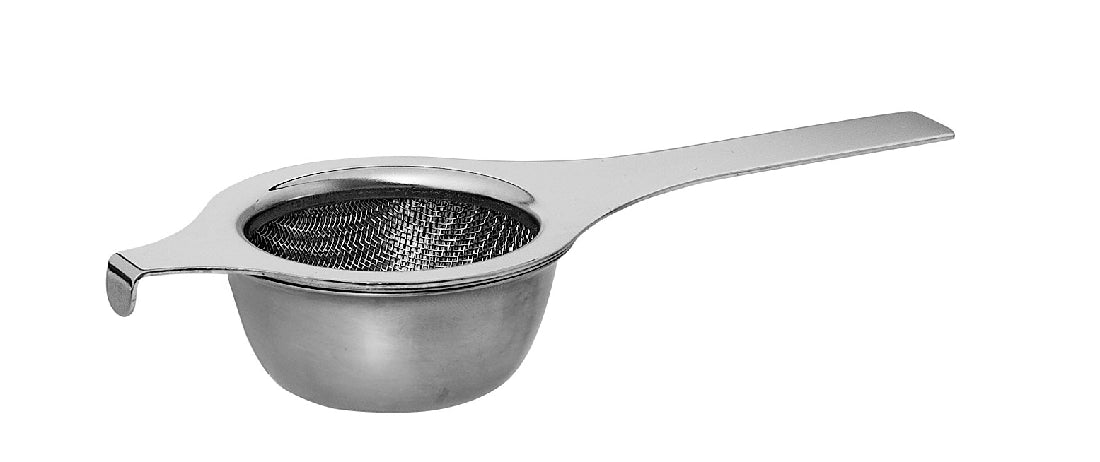Premium Avanti Deluxe Single Handle Tea Strainer - Fine Mesh Infuser for Loose Leaf Tea - Perfect for Home, Office & Tea Ceremonies