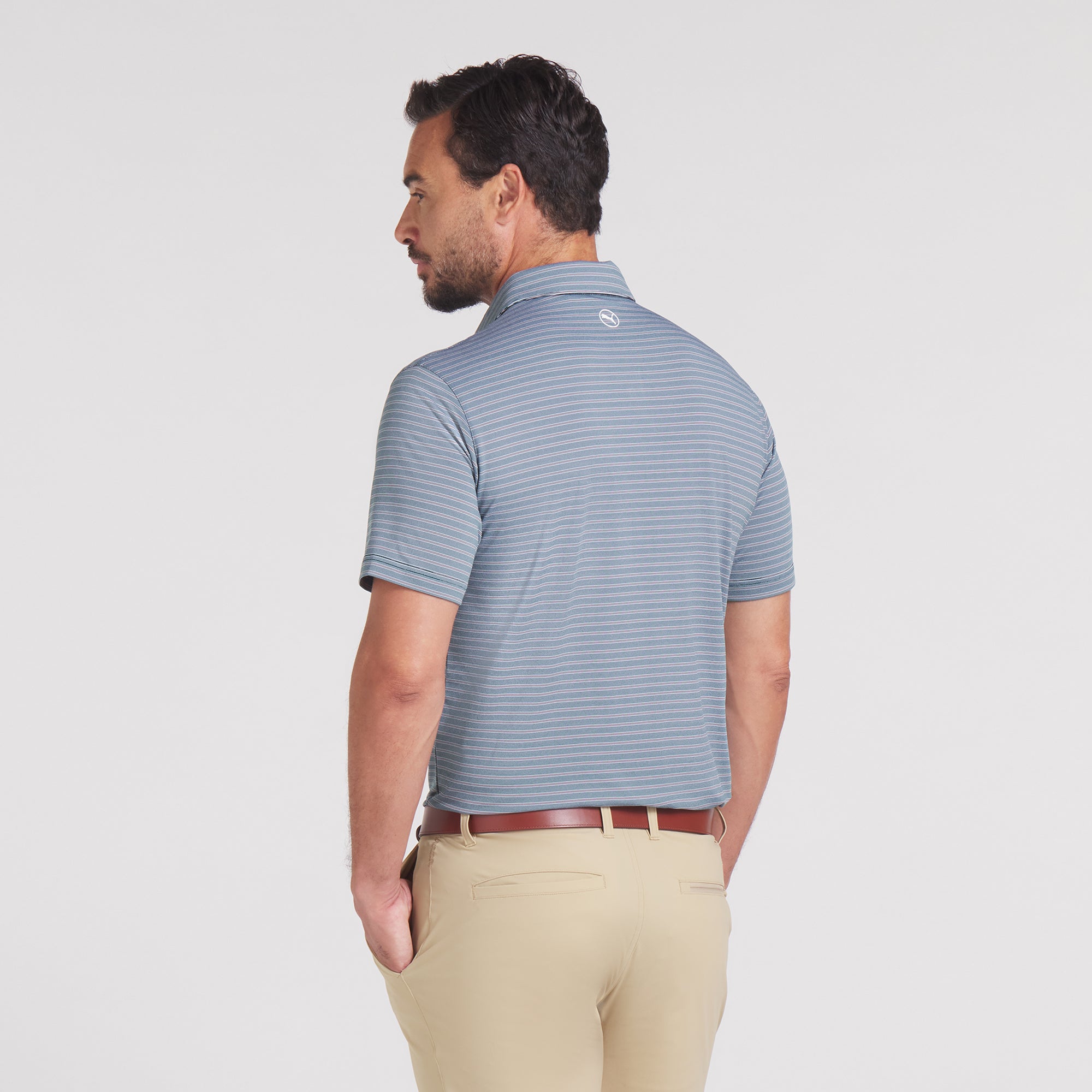 MATTR Bay Men's Golf Polo Shirt - Breathable, Moisture-Wicking Performance Shirt for Golf, Tennis & Casual Wear