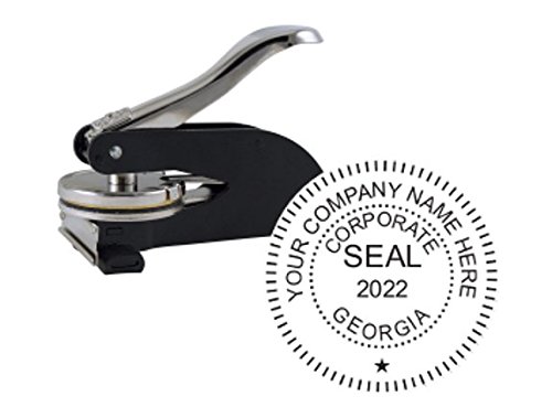 Georgia Corporate Seal - 1-5/8