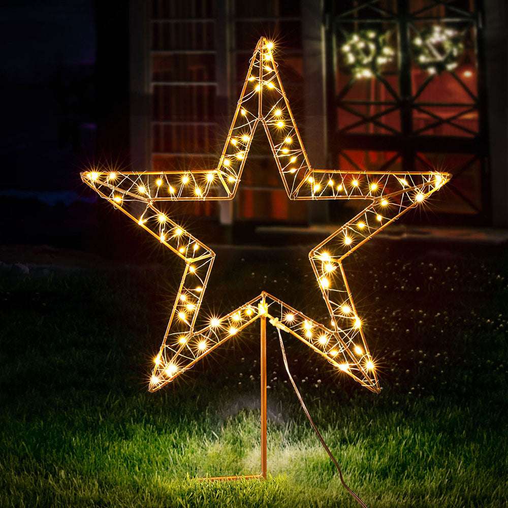 100 LED Christmas Fairy Lights - Outdoor Waterproof String Lights for Garden, Yard, Tree & Holiday Decorations | Perfect for Christmas, Parties, Weddings & Home Decoration