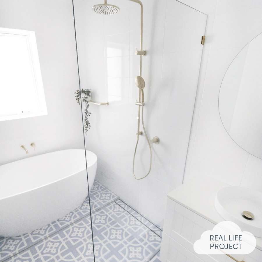 Premium Gloss White Ceramic Tile - 12x12 Inch High-Gloss Finish for Kitchen Backsplash, Bathroom & Shower Walls - Waterproof & Easy to Clean