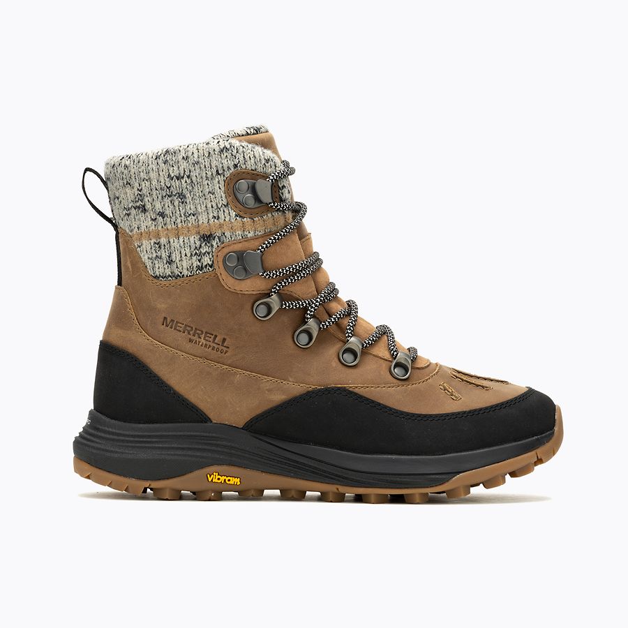 Merrell Siren 4 Thermo Mid Zip WP Waterproof Winter Hiking Boots for Women - Warm & Comfortable Snow Boots for Outdoor Adventures, Trail Walking & Cold Weather Activities