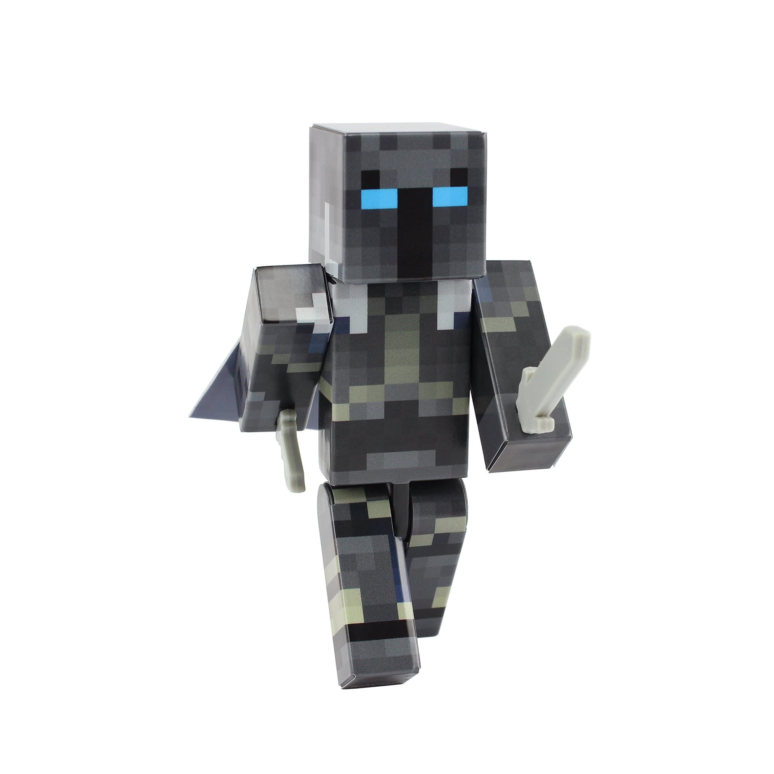 EnderToys Crusader Iron Armor Action Figure - Medieval Knight Collectible Toy for Display, Gifts & Role-Playing Games (RPG)