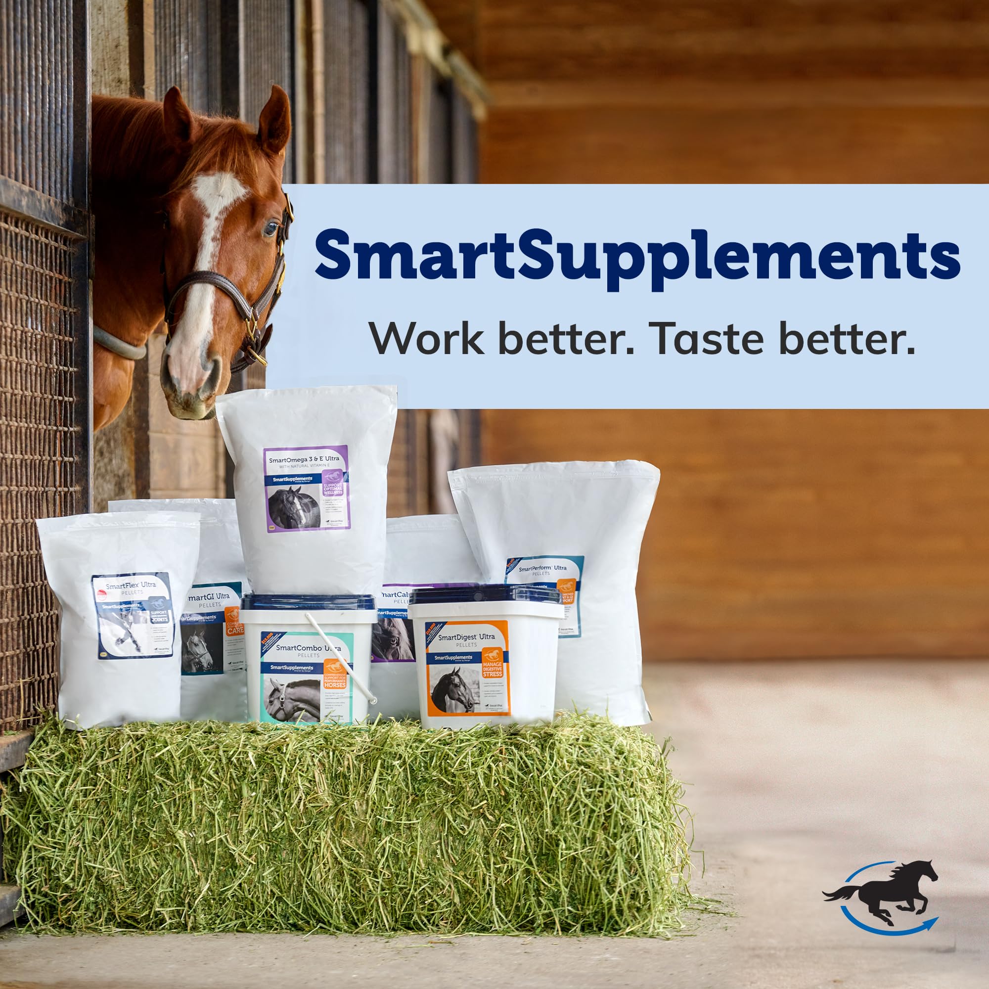 SmartPak SmartHoof Pellets - Premium Horse Hoof Supplement with Biotin, Methionine & Essential Minerals (7.6 lb) | Supports Joint Health & Strong Hooves | Contains Lysine, Copper, Zinc | Ideal for Daily Equine Care & Hoof Growth