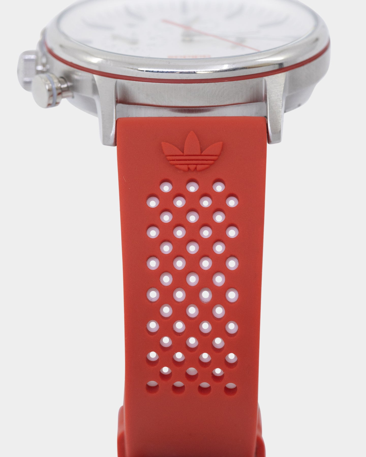 Adidas Code One Chronograph Watch for Men - Silver Tone Stainless Steel Band, Water Resistant, Date Display - Perfect for Sports, Work & Everyday Wear