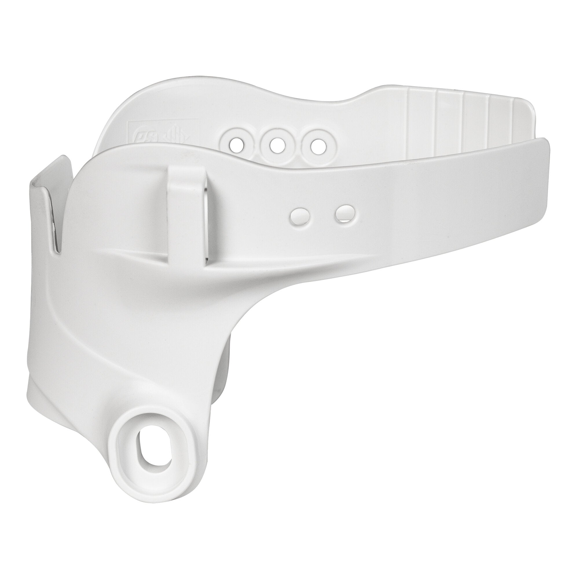 Aeon Cuff Hard White Bracelet with Stainless Steel Hardware - Minimalist Bangle for Women, Stackable Jewelry for Everyday Wear & Special Occasions