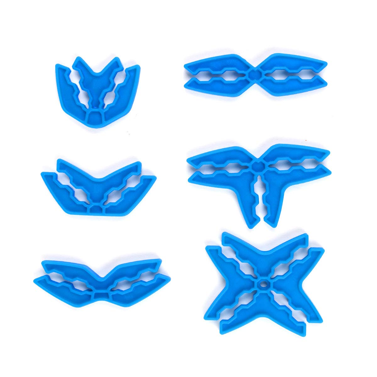 Atwood Toys Box Lox 80-Piece Creative Cardboard Building Kit - STEM Educational Construction Toys for Kids, Boys & Girls (Blue) | Perfect for Classroom Activities, Birthday Gifts & Creative Play