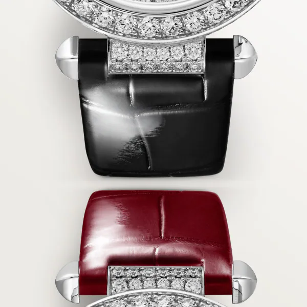 Cartier Pasha De Cartier 18K White Gold Diamond Women's Watch - Luxury Rhodium-Plated Ladies Timepiece for Formal Events & Special Occasions