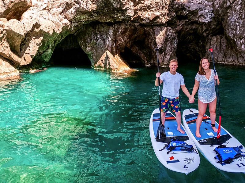 SmartBox - Unique Gift Box for Men & Women - Romantic Nighttime Stand Up Paddleboard Tour for Two in Capri - Original Gift Idea - Perfect for Anniversaries, Couple Getaways & Adventure Dates
