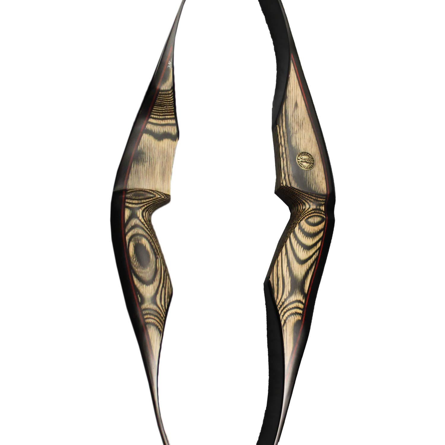 SAS Gravity 60-Inch One-Piece Hunting Recurve Bow - Traditional Wooden Bow for Archery, Hunting & Outdoor Sports | Perfect for Target Practice, Bowfishing & Survival Training