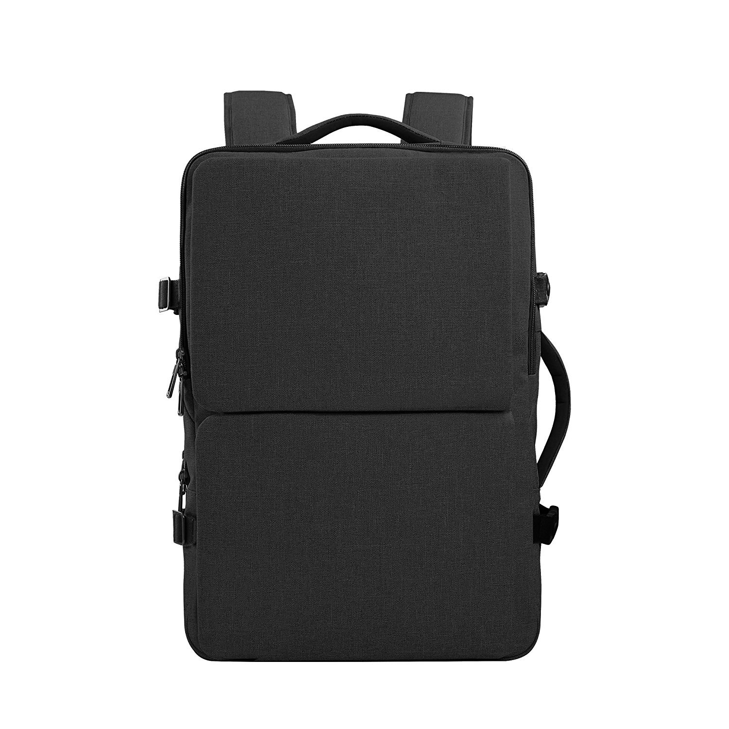 Unisex College Backpack for Travel & Work - Large 15-17 Inch Laptop Backpack with Water Resistant Design - Perfect for School, Commuting & Business Trips (17 Inch, Black)
