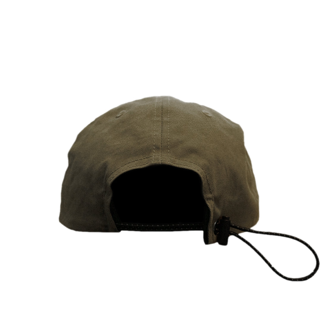 OPEN DIALOGUE X WILDTHINGS 3M Logo Printed Nylon Cap in Khaki - Stylish Outdoor Hat for Hiking, Camping & Urban Fashion