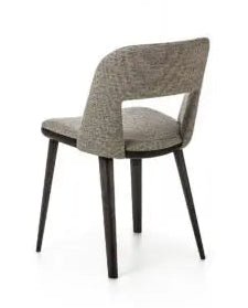 Bross Path Dining Chair - Modern Wooden Dining Room Chairs with Upholstered Seat - Perfect for Kitchen, Dining Room, and Breakfast Nook