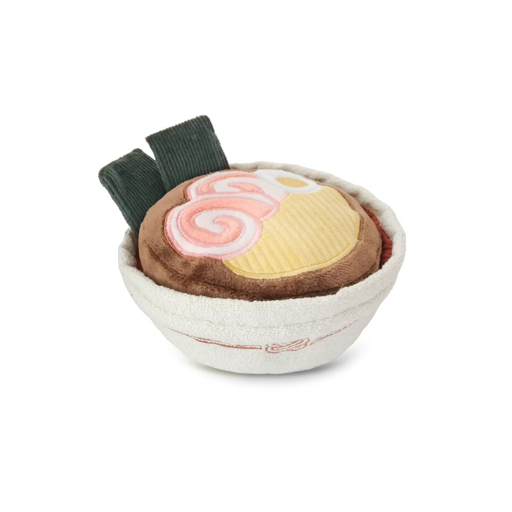 Premium Ramen Snuffle & Squeaky Dog Toy - Interactive Puzzle Feeder for Small & Large Dogs - Perfect for Mealtime Fun & Mental Stimulation at Home or Outdoors