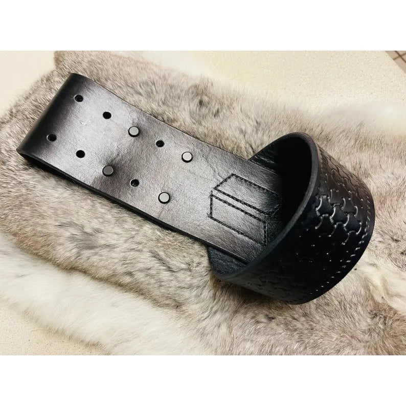 Premium Leather Compound Bow Holder - Durable & Stylish Archery Accessory for Hunting & Target Practice | Perfect for Home, Range & Outdoor Use