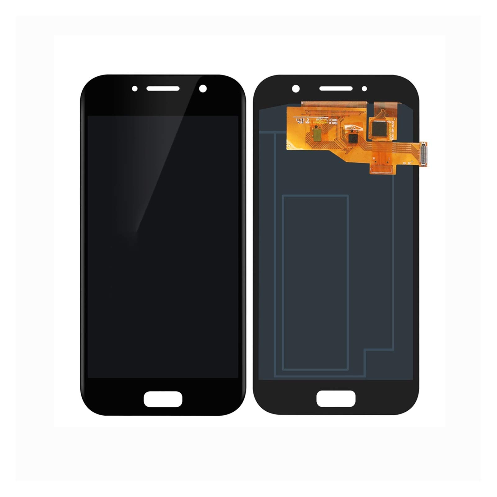 Original Gold Samsung Galaxy A5 2017 A520 A520F SM-A520F LCD Touch Screen Digitizer Assembly - Replacement Display for Cracked/Broken Screens - Perfect for DIY Repairs & Phone Restoration Projects