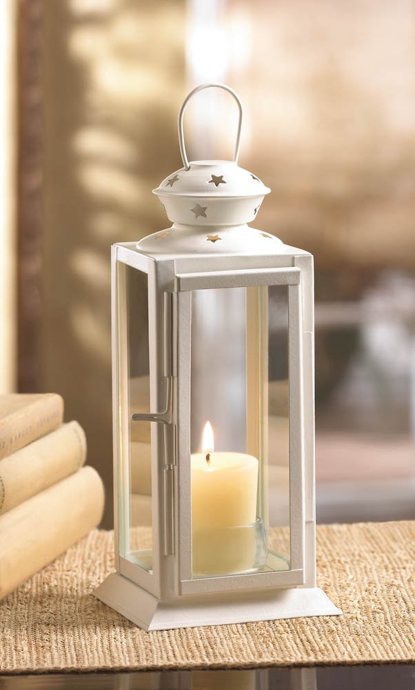 15-Pack Wholesale Starlight White Candle Lanterns - Elegant Outdoor & Indoor Decor for Weddings, Parties, and Home Ambiance