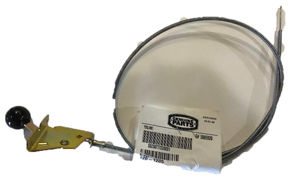 Throttle Cable Part Number 120-1285 - Compatible with US Praxis & Toro SGR Stump Grinder - Replacement Part for Smooth Engine Control - Perfect for Landscaping and Tree Removal Professionals