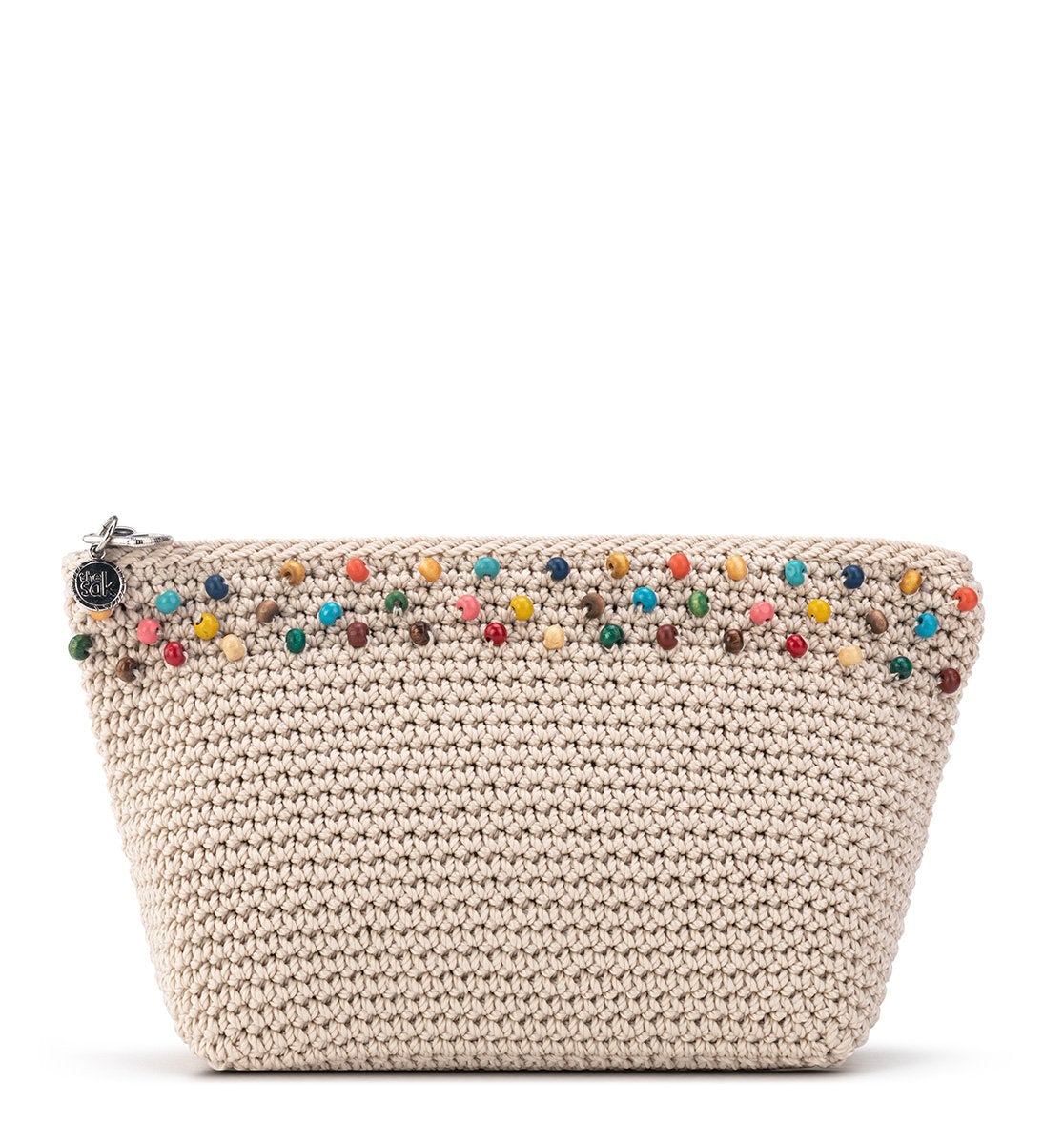 Hand Crochet - Ecru Multi Beads