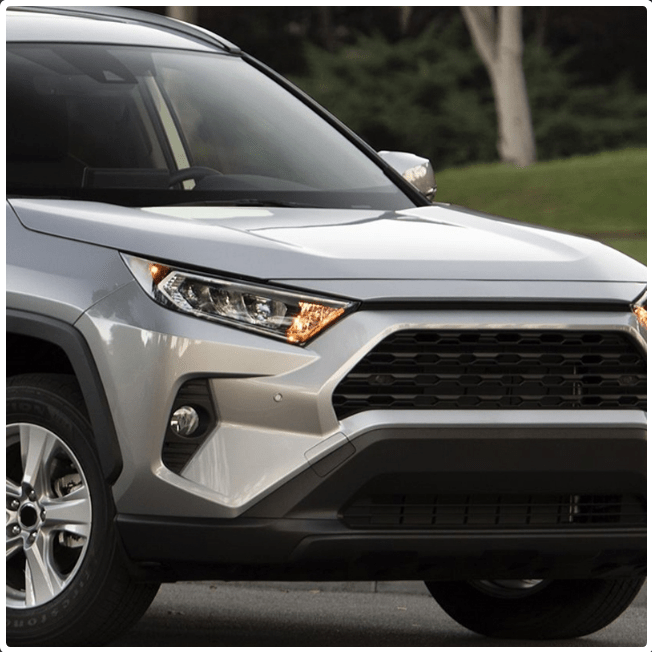 2019-2023 Toyota RAV4 LED Fog Lights Kit - Clear Bumper Lamps with DRL for Enhanced Visibility | Perfect for Night Driving & Off-Road Adventures