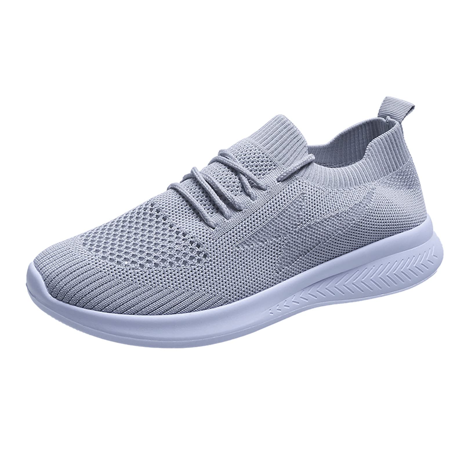 WSVVMQY Women's Black Backless Wedge Loafers - Breathable Mesh Casual Sneakers for Walking, Summer Lace-Up Shoes | Perfect for Office, Travel & Everyday Wear