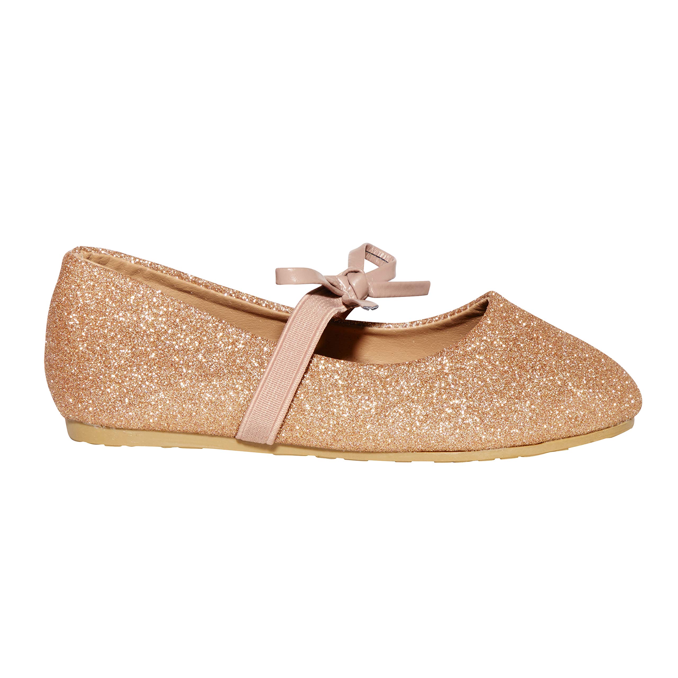 Best Girls Ballet Shoes for Toddlers - Sparkly Glitter Ballerina Flats for Weddings & Dance Recitals | Perfect for Special Occasions, Performances & Dress-Up Play