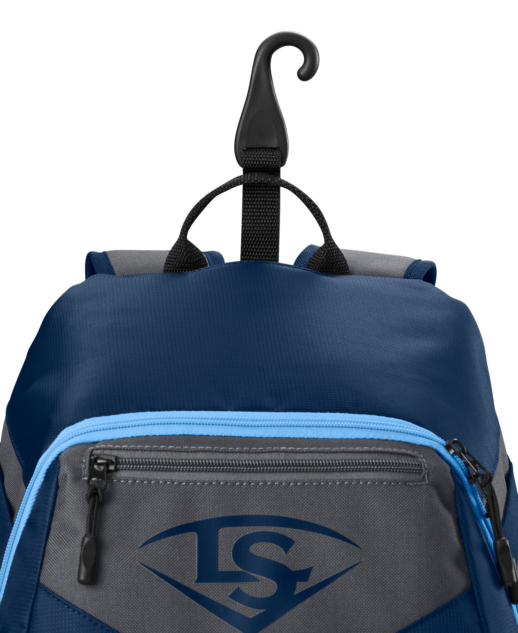 Louisville Slugger Genuine V2 Youth Baseball Backpack - Lightweight Durable Stick Pack for Kids & Teens - Perfect for School, Sports Practice & Travel