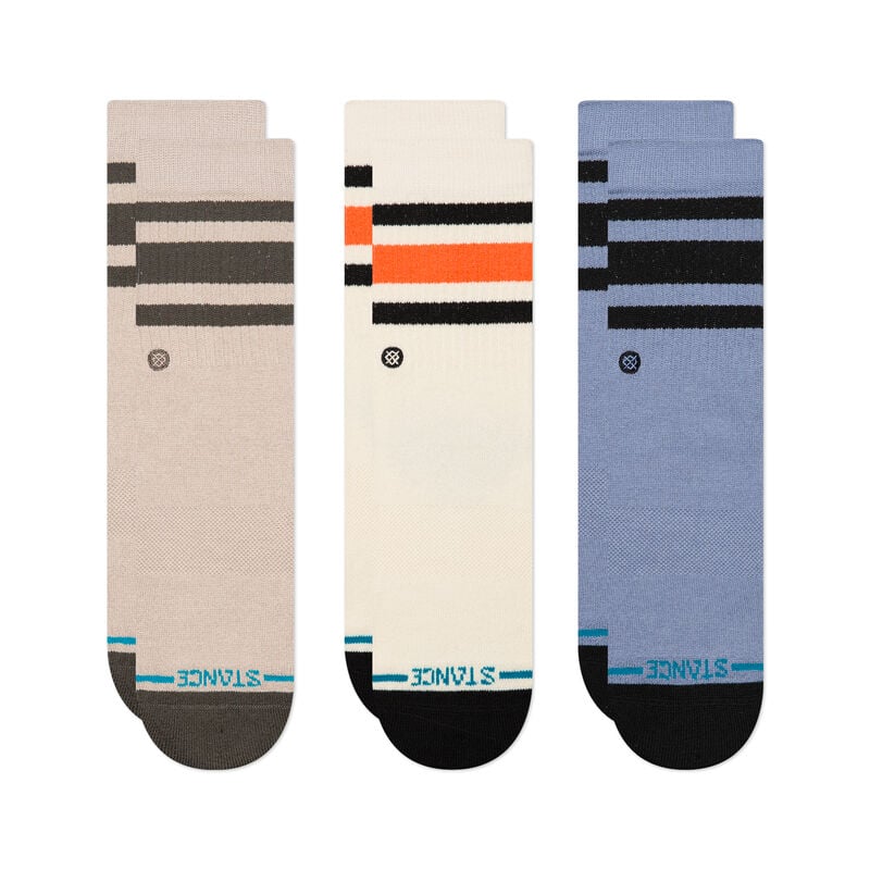 Soft Baby & Toddler Crew Socks - 3 Pack (Grey) - Comfortable Cotton Socks for Boys & Girls - Perfect for Everyday Wear, Playtime & Nursery