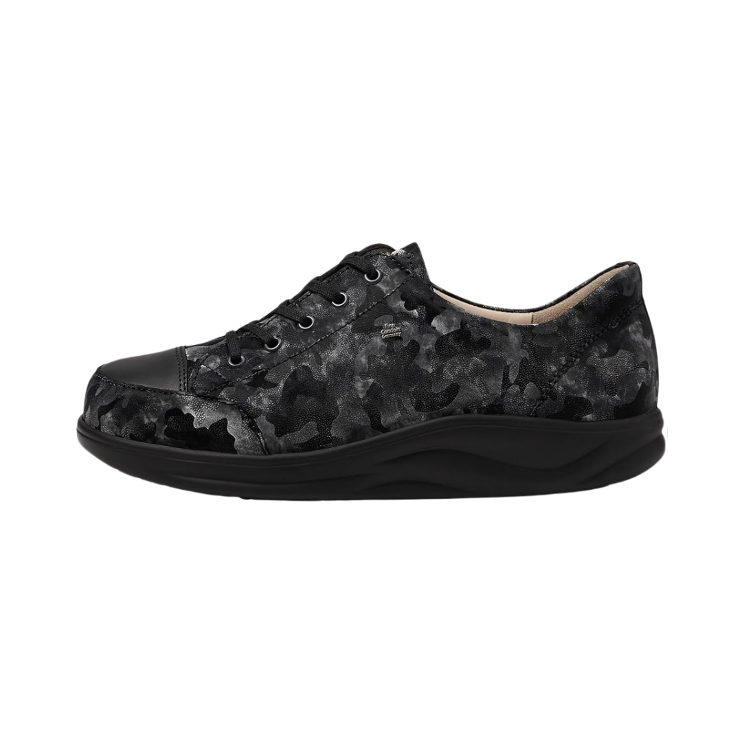 Women's Ikebukuro Nero/Schwarz Diva Shoes - Stylish Black Leather Pumps for Office, Party & Formal Events - Comfortable Regular Width Heels for Women