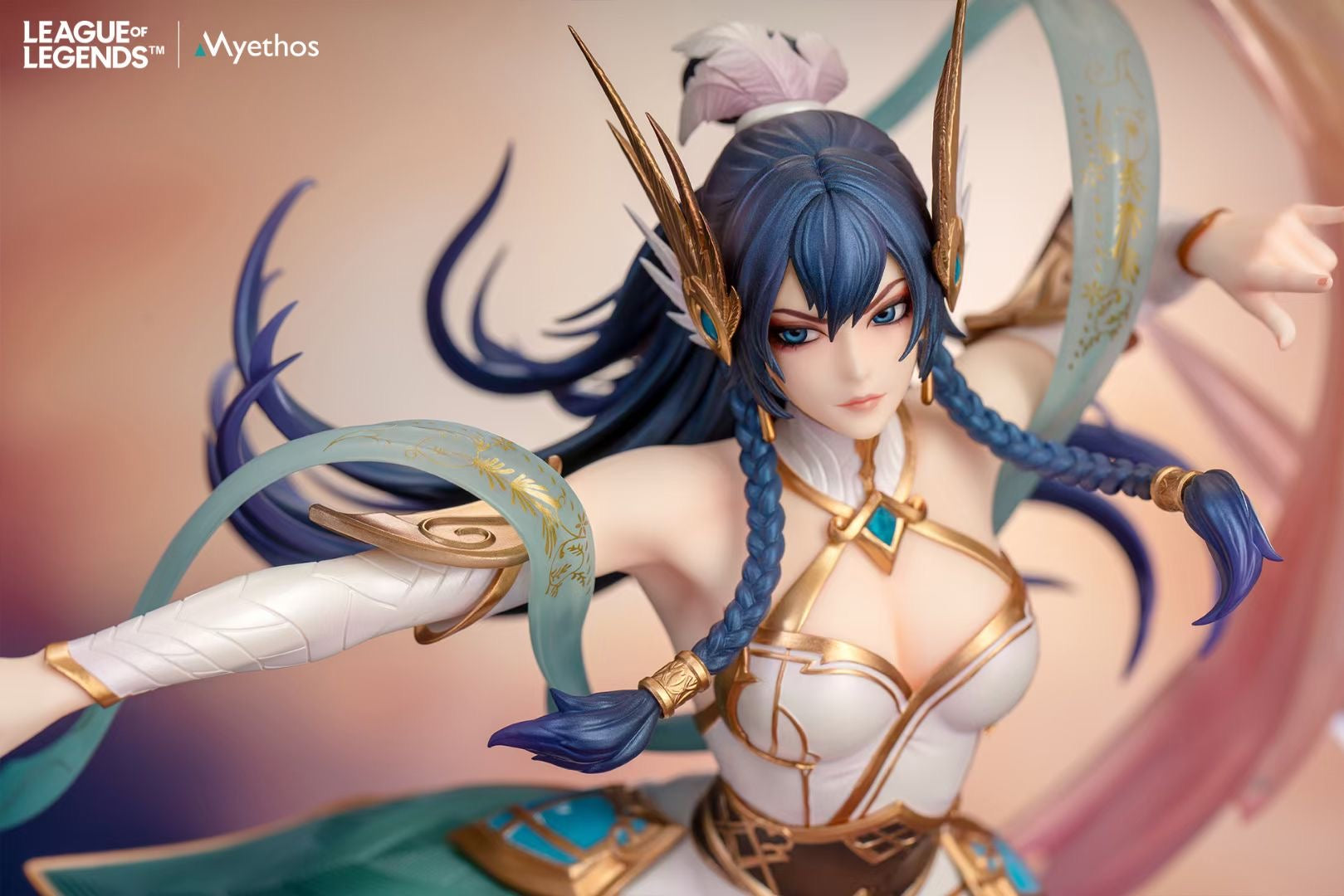 Myethos Studio The Blade Dancer Irelia - League of Legends Collectible Figure - Perfect for Gaming Room Decor & LOL Fan Gifts
