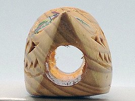 Handmade Wooden Shoe Napkin Rings - Elegant Carved Trim for Formal Dining & Holiday Table Decor