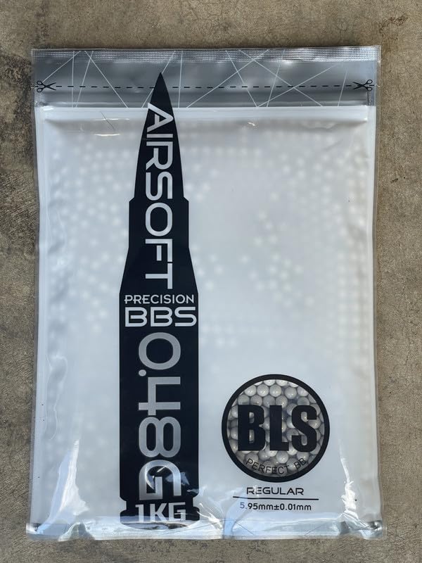 Clover Airsoft - BLS Precision 6mm Airsoft BBs for Target Shooting & Training | High-Quality Airsoft Ammo for Pistols & Rifles