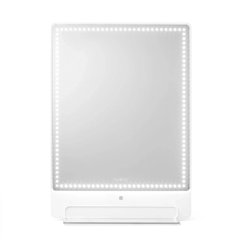 Riki Tall Vanity Mirror with Super Powerful Daylight LEDs - Perfect for Makeup, Skincare & Grooming at Home or Salon
