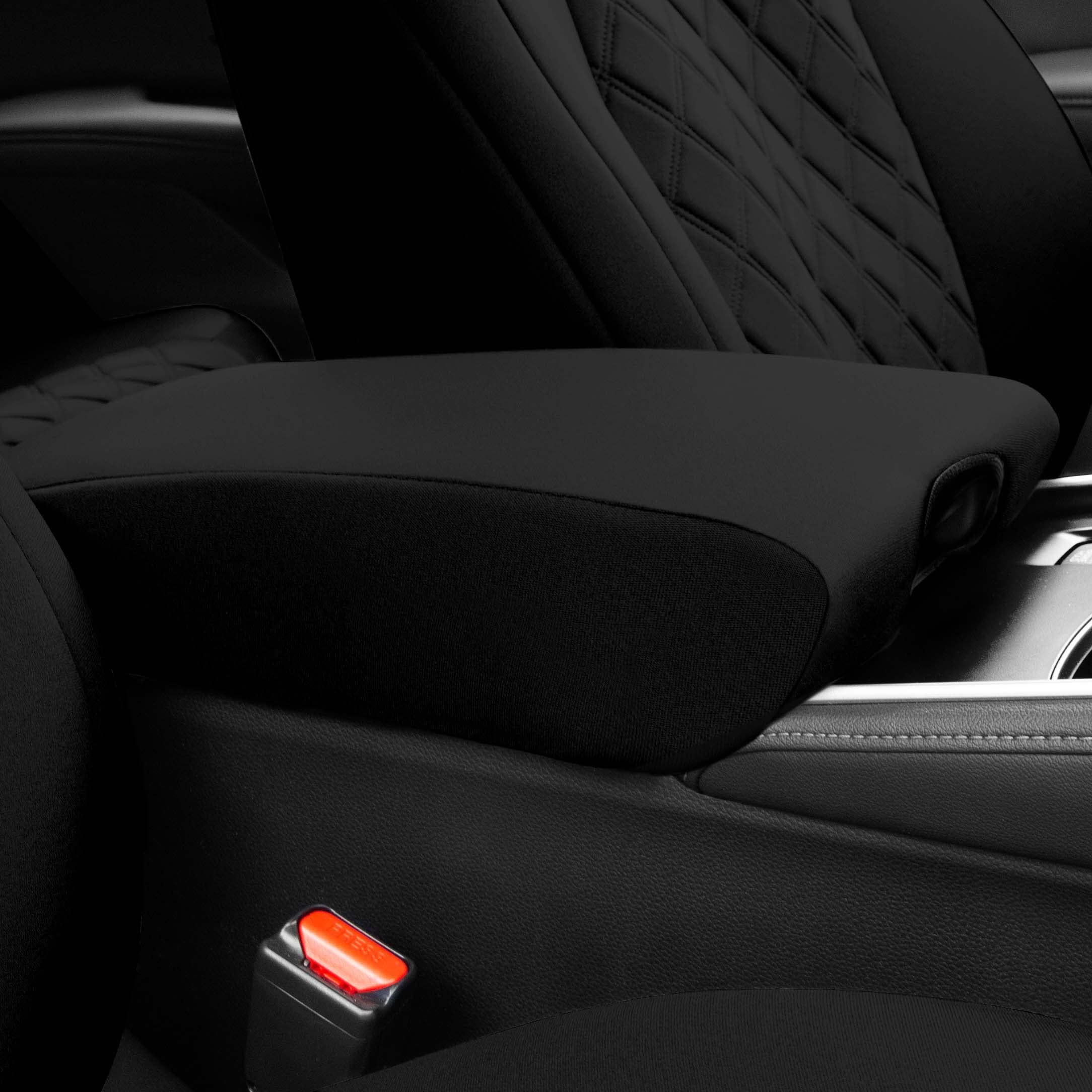 Custom Fit Neoprene Seat Covers for 2018-2022 Honda Accord (Touring/Sport/EX Models) - Waterproof Black Rear Seat Covers | Durable Car Accessories for Daily Commute & Road Trips