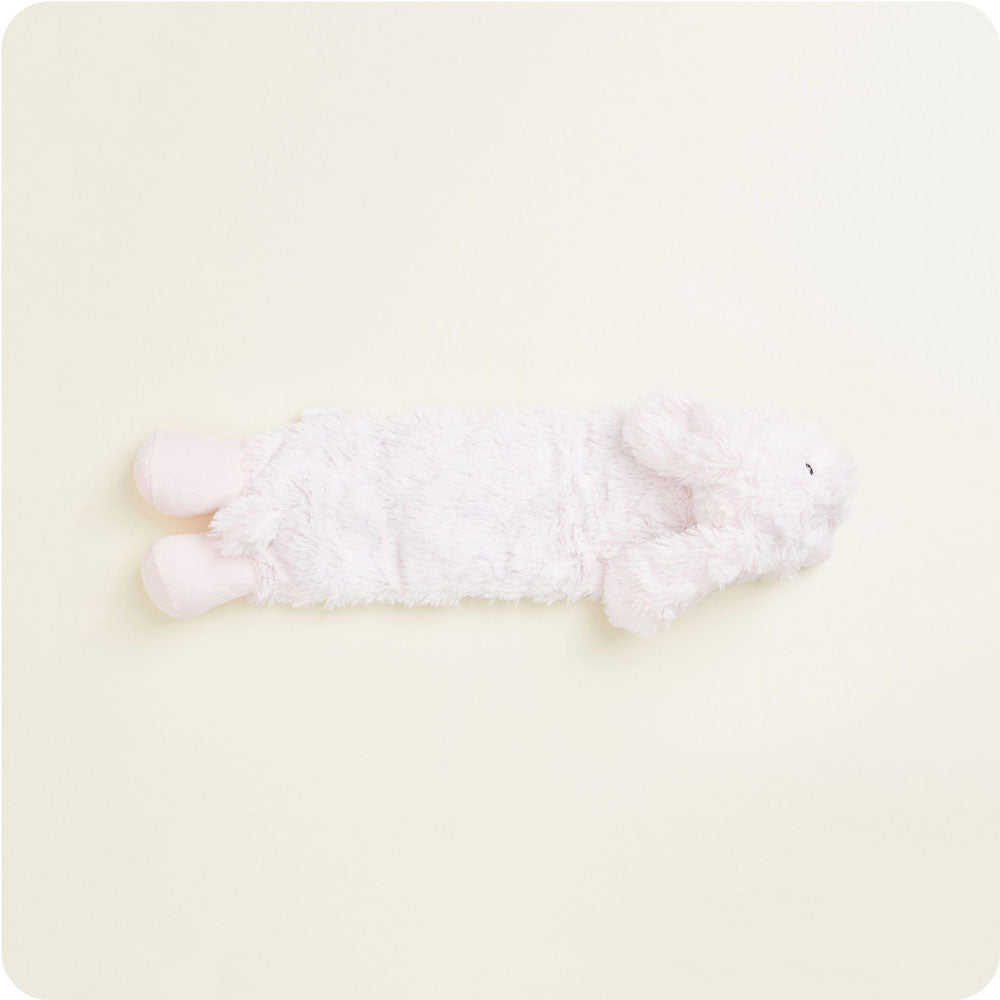 Cozy Bunny Warmies Wrap - Soft Plush Microwaveable Heating Pad for Kids & Adults - Perfect for Relaxation, Stress Relief & Cold Weather Comfort