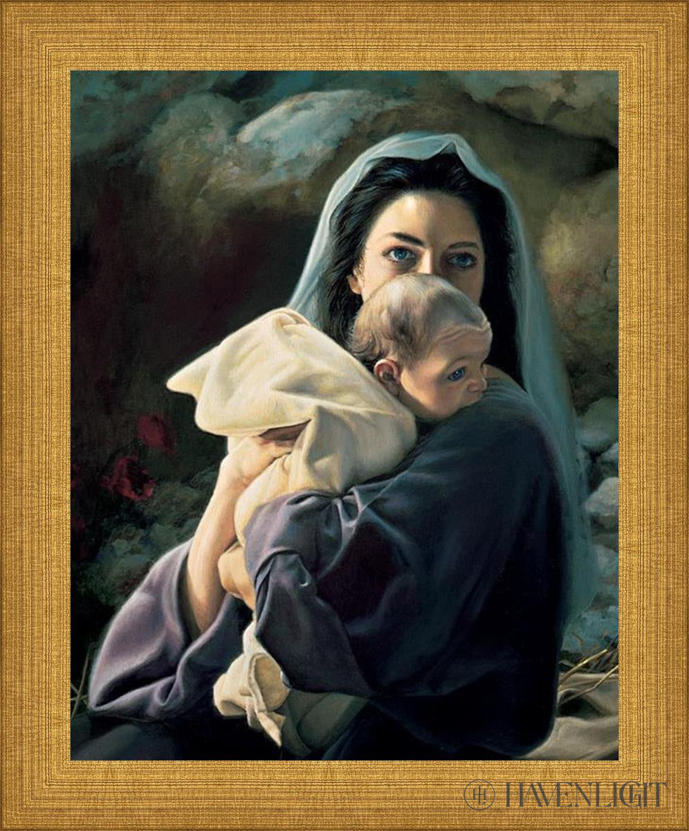 Be It Unto Me Religious Painting by Liz Lemon Swindle - Inspirational Christian Art for Home, Church & Office Decor