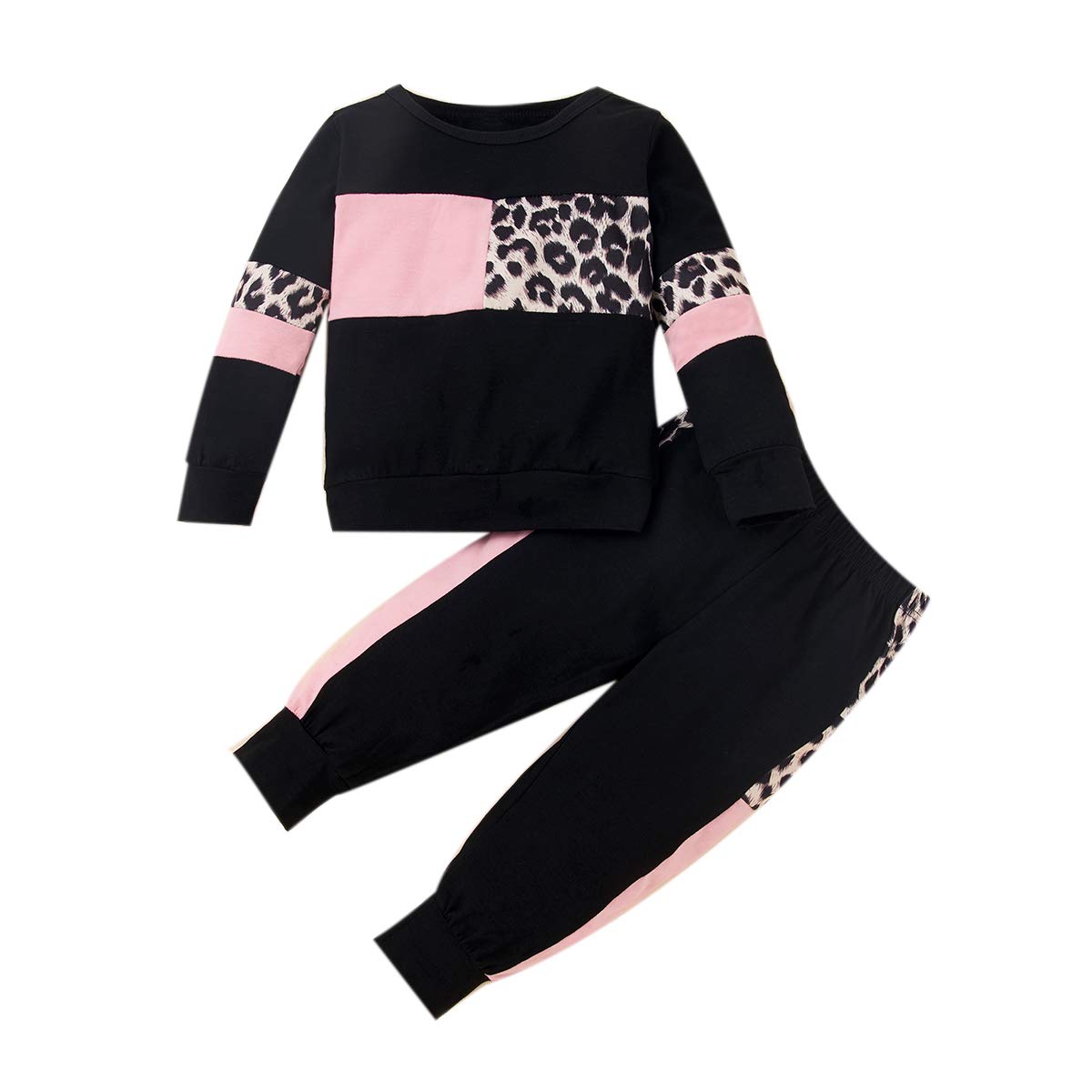 WESIDOM Baby Girl Clothes Sets - 2pcs Autumn Long Sleeve Outfits, Toddler Girl Sweater & Pants Set | Soft & Comfortable Fall Wear for Playdates, Family Photos & Daily Outings