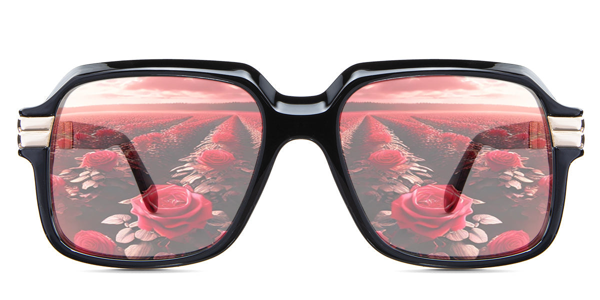 Hollis Women's Prescription Tinted Sunglasses - UV Protection & Stylish Eyewear for Driving, Outdoor Activities & Fashion Accessories