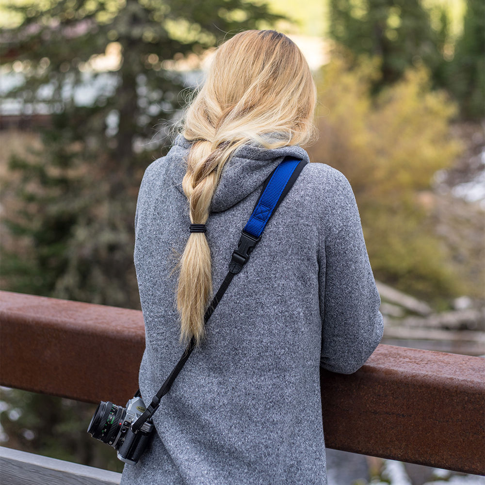 Op/Tech Envy Strap 1 Yellow 3805332 - Durable Camera Neck Strap for DSLR & Mirrorless Cameras - Perfect for Travel, Hiking & Photography Enthusiasts
