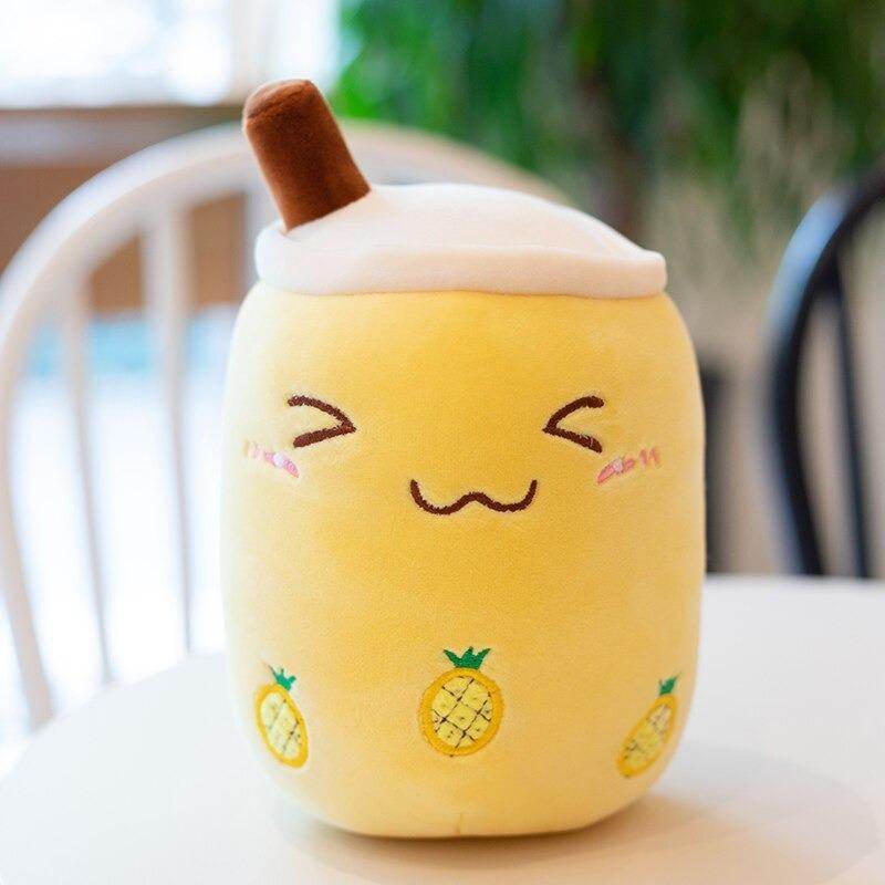 Boba Buddies Bubble Tea Plush Toy - Cute Kawaii Boba Drink Stuffed Animal for Kids & Adults - Perfect for Anime Lovers, Room Decor, and Bubble Tea Enthusiasts
