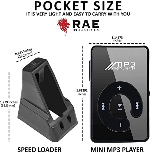 RAEIND Speedloaders Magazine Loader Tools for Rock Island Armory Handguns - Compatible with All Stack Models Including Rock Island Armory, Baby Rock, 1911 Compact, TAC Ultra, TCM - Perfect for Range Shooting, Competition & Quick Reloading