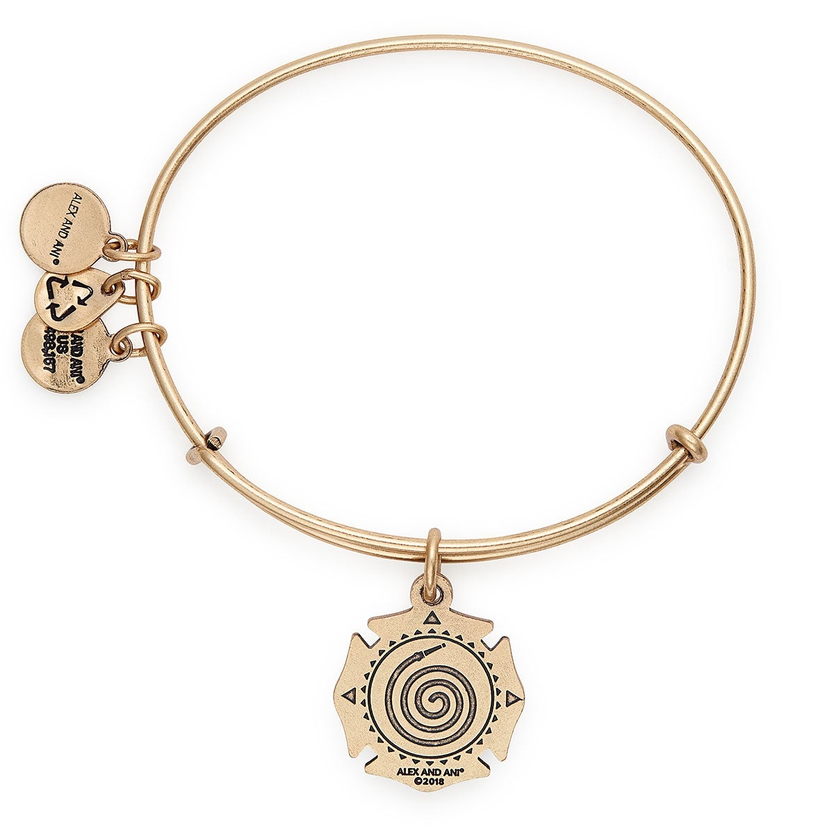 Firefighter Charm Bangle Bracelet - Sterling Silver First Responder Jewelry Gift for Women & Men - Perfect for Firefighter Appreciation, EMS Week & Emergency Worker Gifts