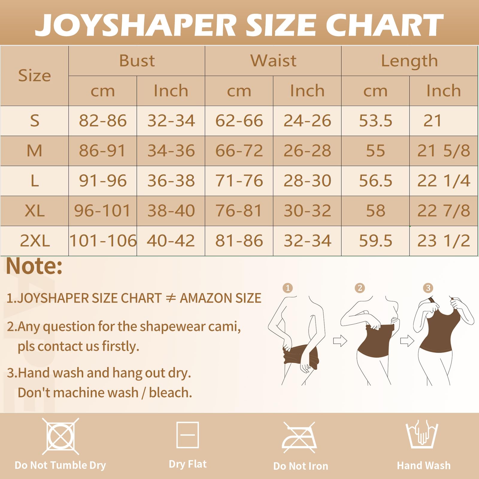 JOYSHAPER Women's Tummy Control Shapewear Cami - Seamless Compression Tank Top for Body Slimming & Smoothing | Perfect for Everyday Wear, Workout & Special Occasions