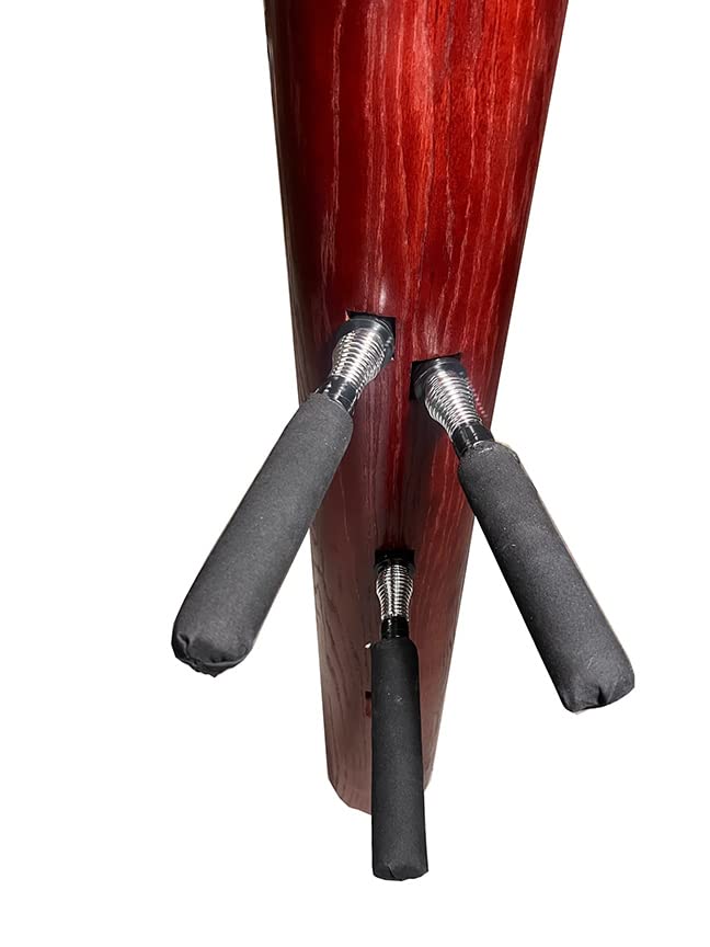 Wing Chun Dummy Padded Spring Arms - Kung Fu Training Equipment for Martial Arts, Self Defense & Fitness Practice at Home or Gym